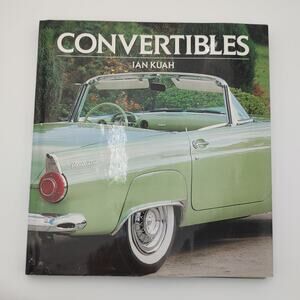 Convertibles Coffee Table Book Ian Kuah Classic Cars 1993 Hardcover 0831717971